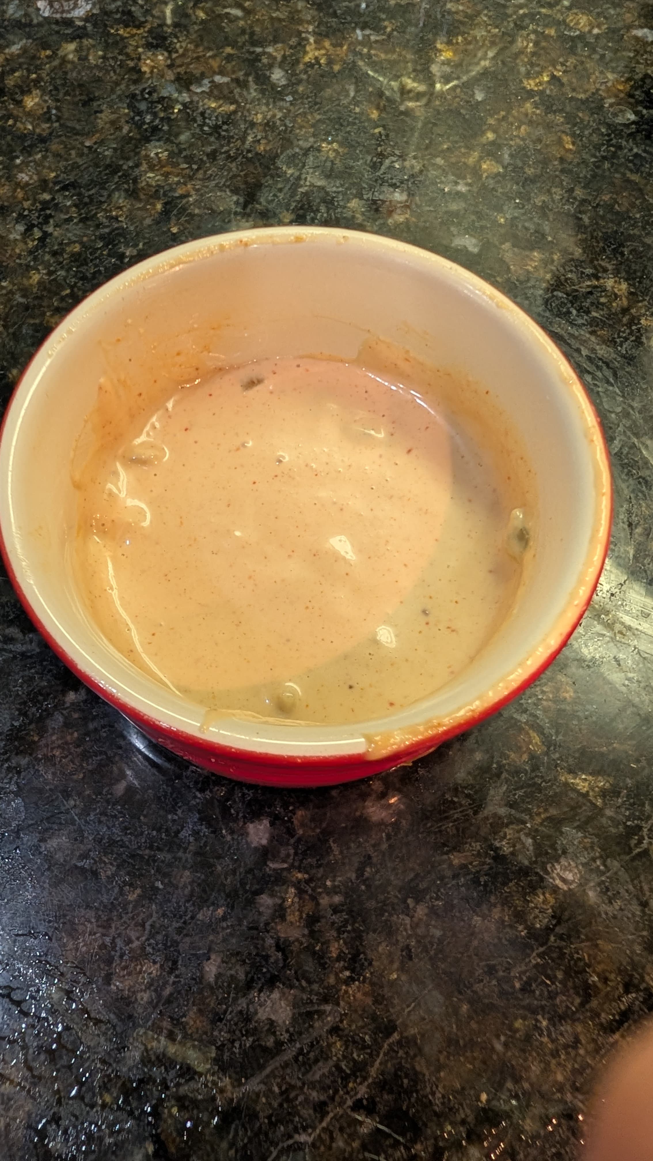Gregg's Secret Burger Sauce plated